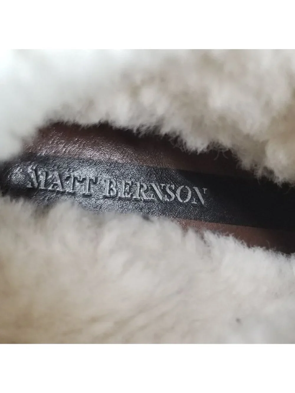 Matt Bernson Shoes Womens Size 8.5 Brown Suede Shearling Tundra Boots *Read*